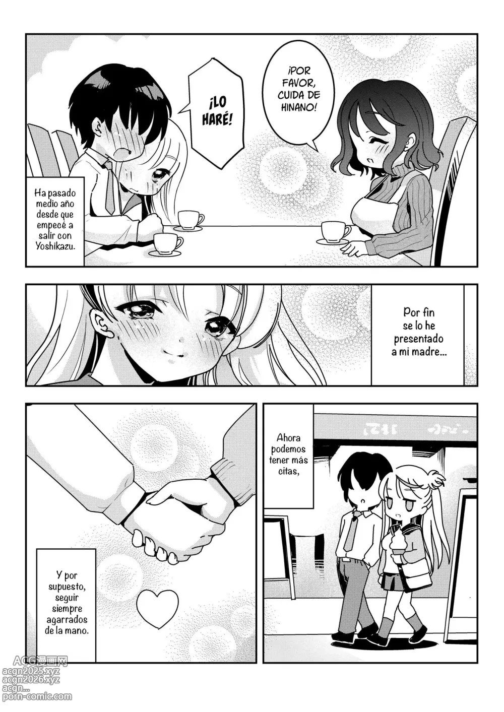 Page 3 of doujinshi Cómo la intromisión de mi mamá llevó al sexo entre madre e hija