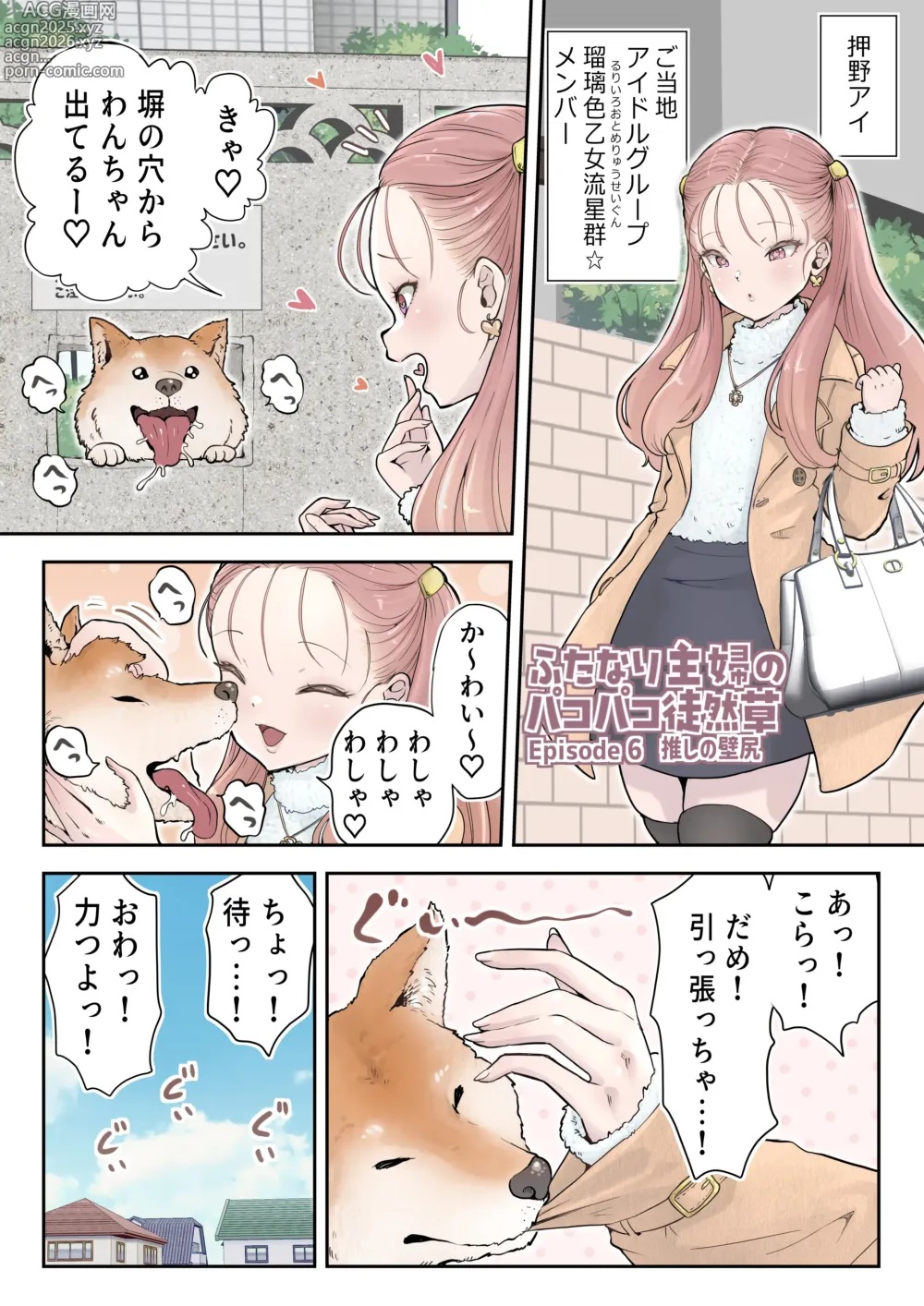 Page 2 of doujinshi ふたなり主婦のパコパコ徒然草6 推しの壁尻