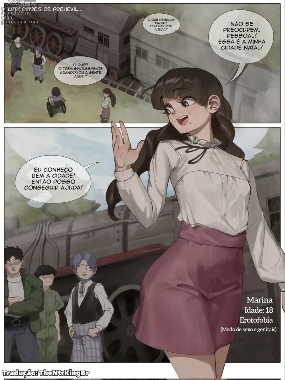 Page 1 of doujinshi Femboy misc traduções