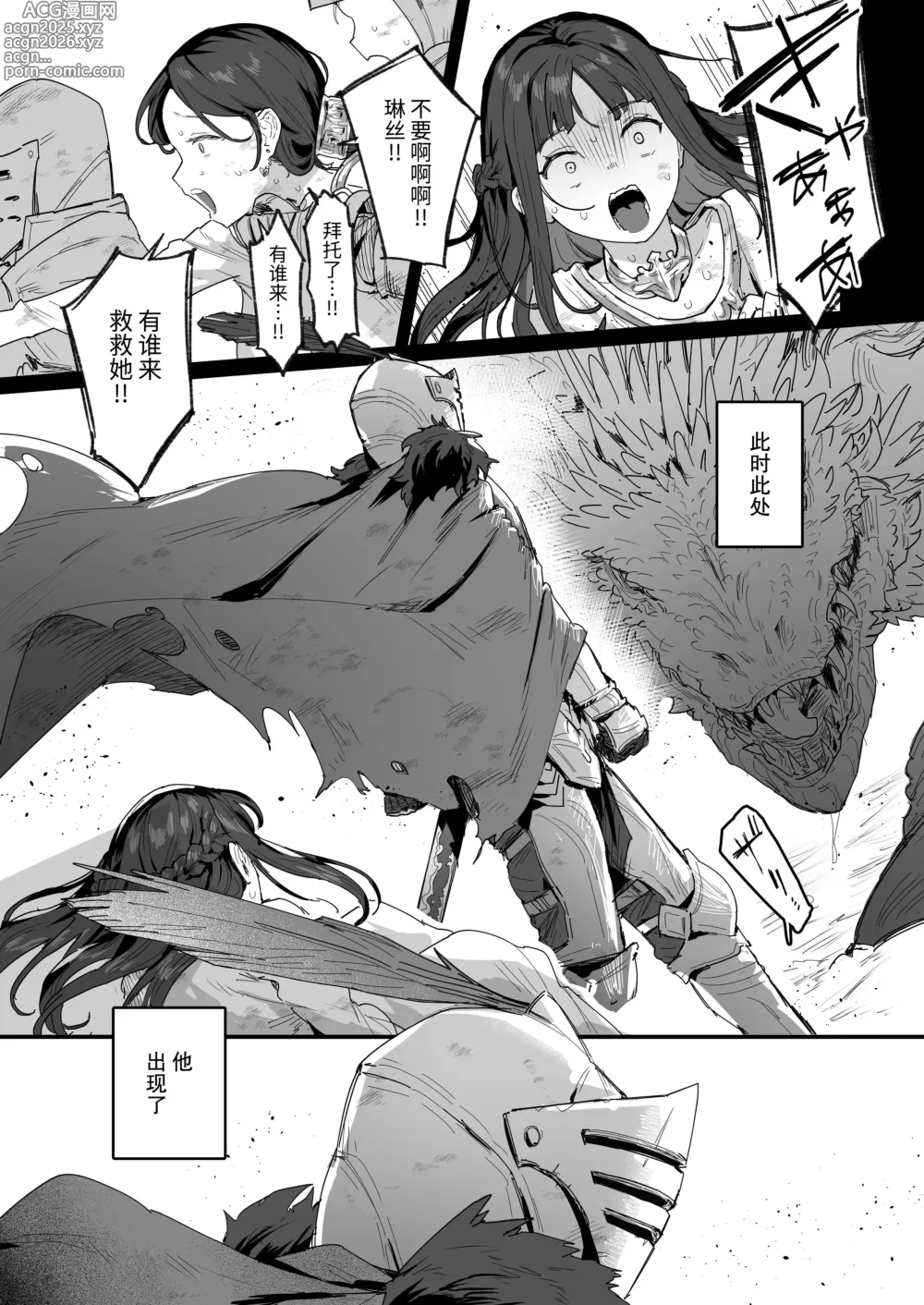 Page 4 of doujinshi 勇者、公主和妈妈！？