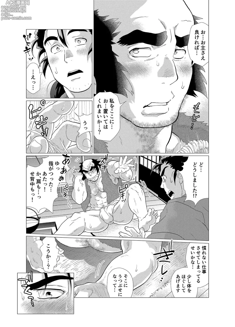Page 12 of doujinshi Tsuru Otto no Ongaeshi