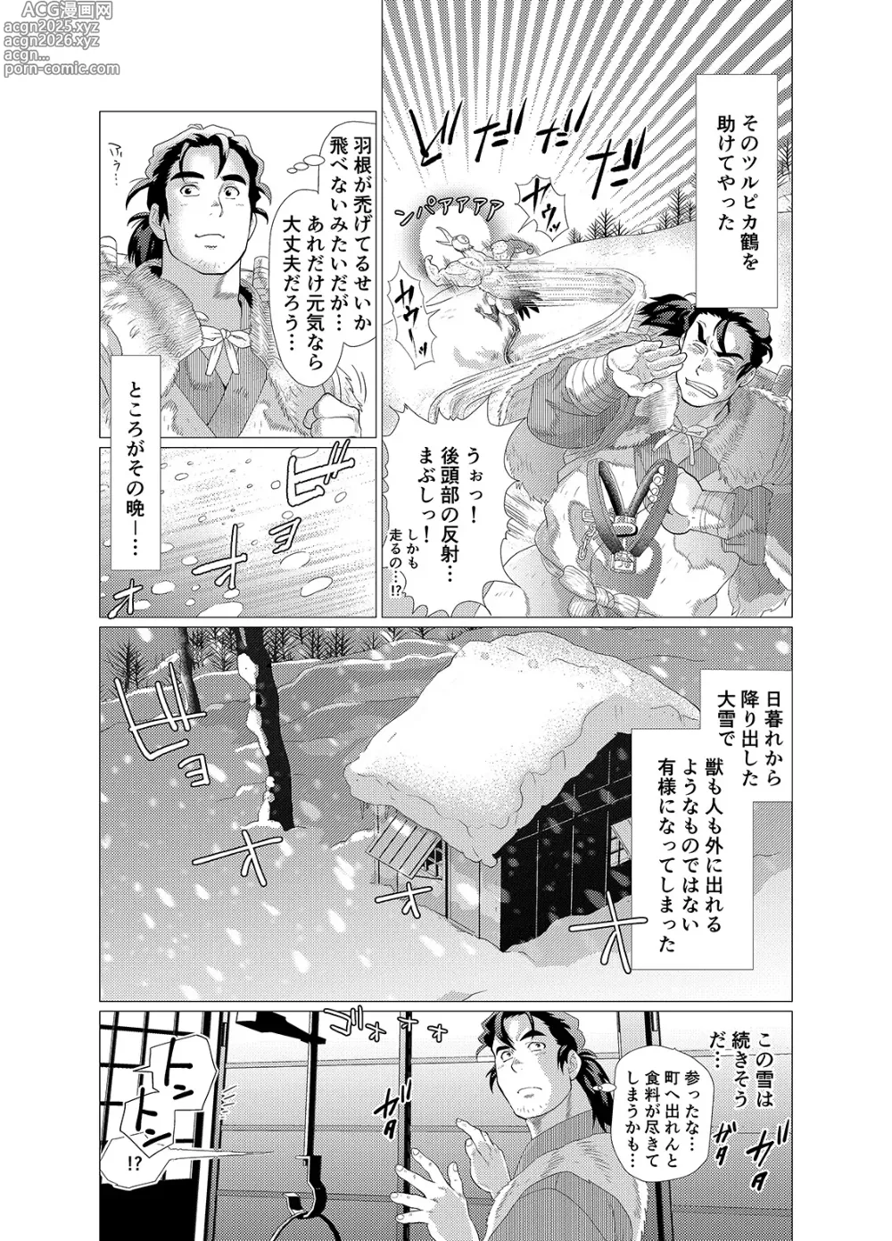 Page 5 of doujinshi Tsuru Otto no Ongaeshi