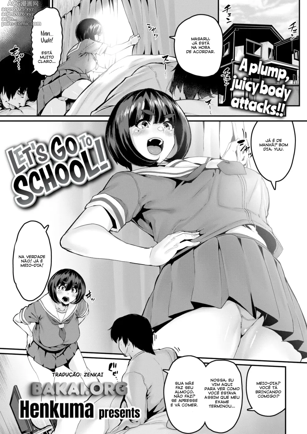 Page 1 of manga Vamos Para a Escola!