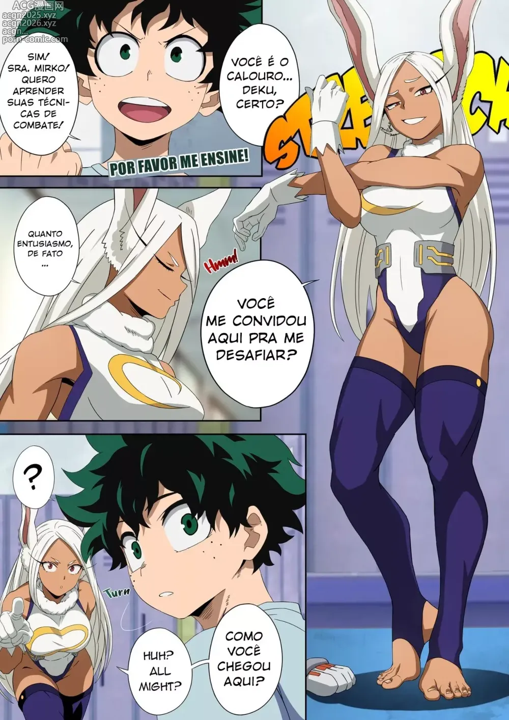 Page 4 of doujinshi Treinamento Especial de Mirko