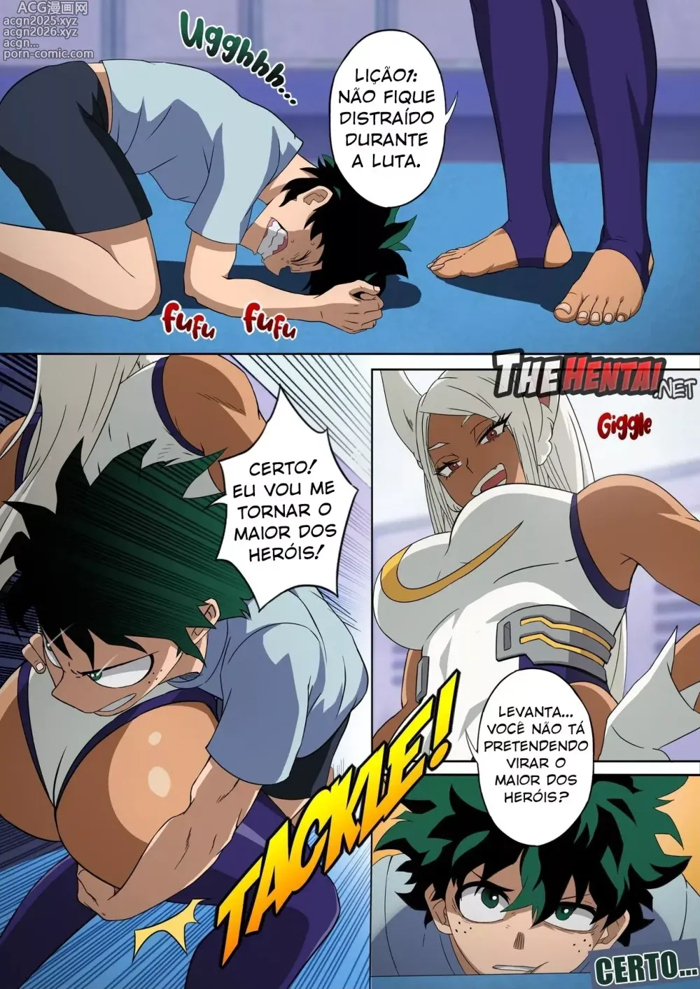 Page 6 of doujinshi Treinamento Especial de Mirko