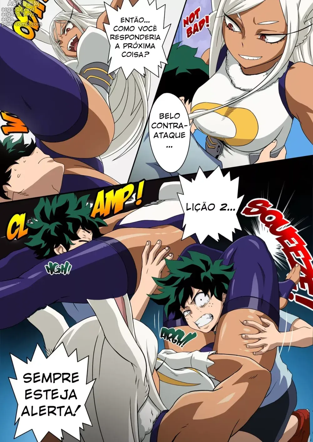 Page 7 of doujinshi Treinamento Especial de Mirko