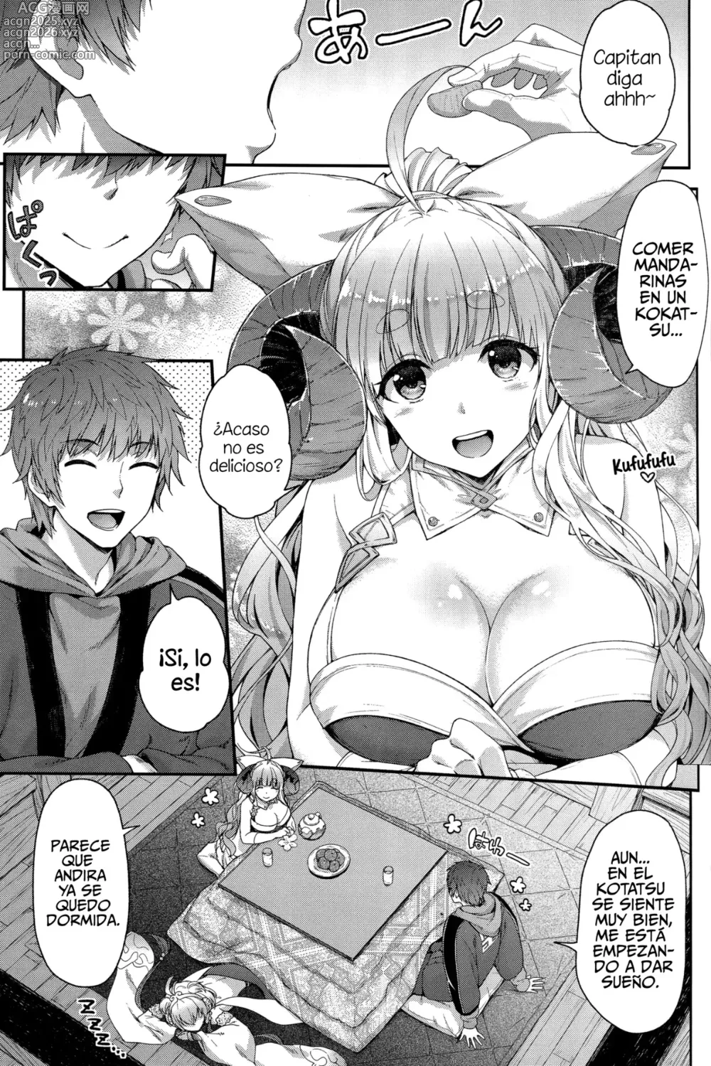 Page 4 of doujinshi Okota de Mofumofu - Fluffing in the Kotatsu
