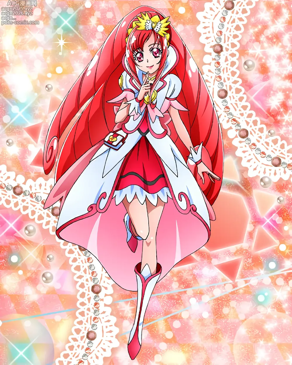 Page 1 of imageset Pretty Cure Connection Puzzle Card List