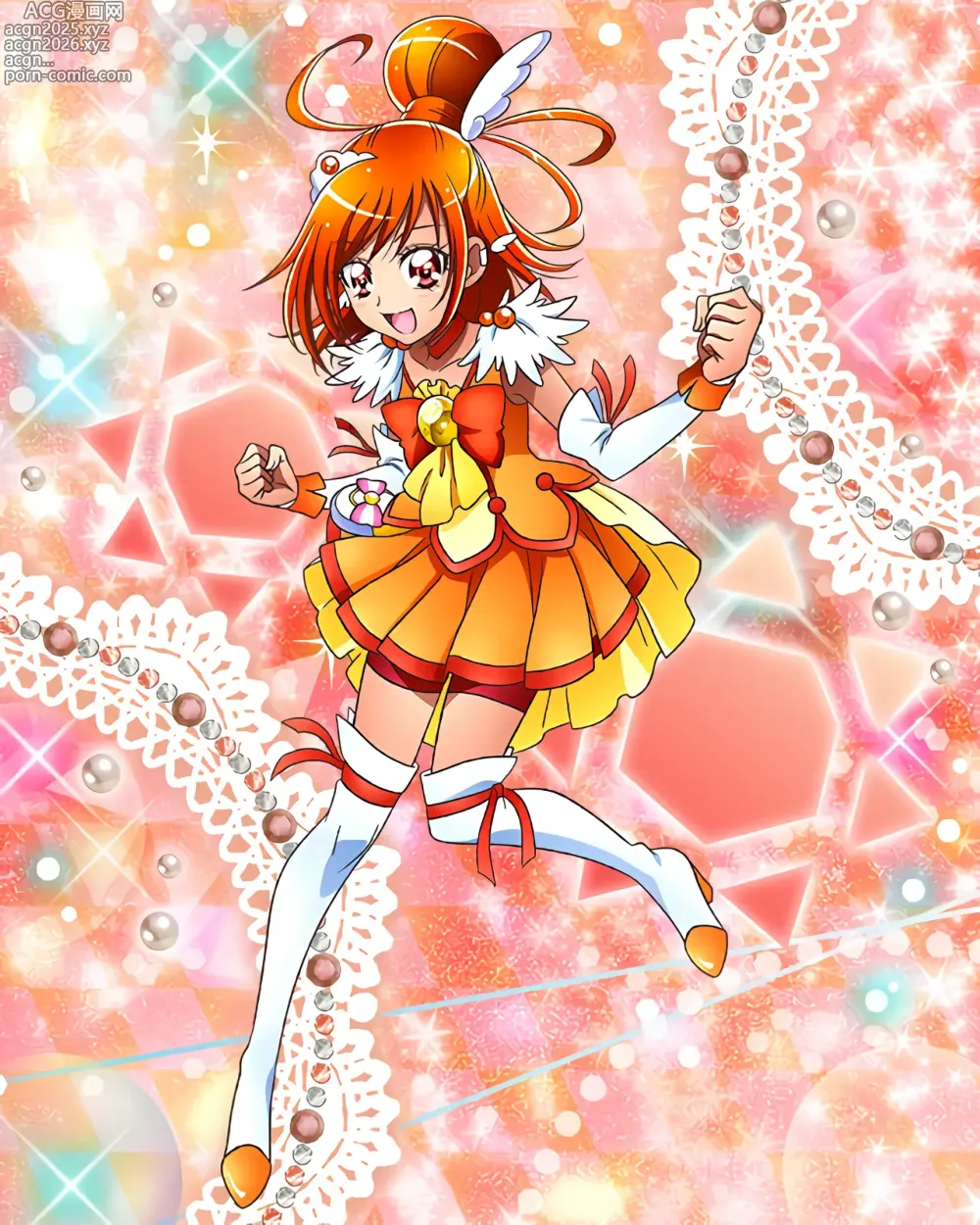 Page 2 of imageset Pretty Cure Connection Puzzle Card List