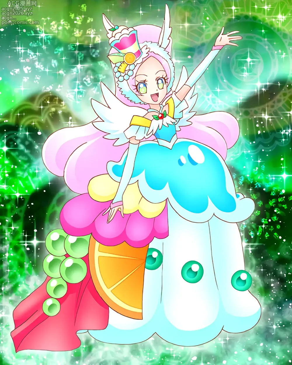 Page 12 of imageset Pretty Cure Connection Puzzle Card List