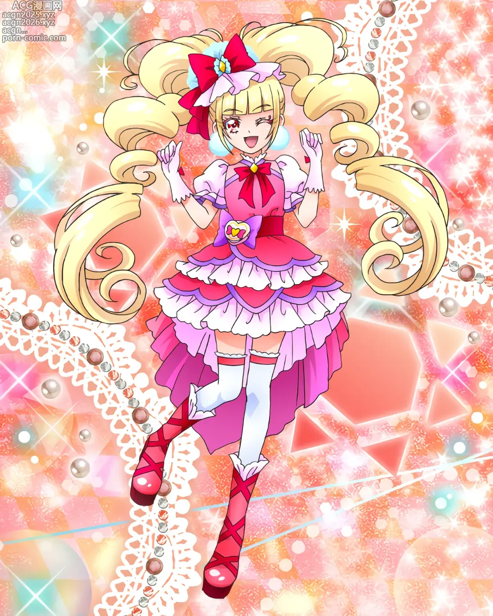 Page 16 of imageset Pretty Cure Connection Puzzle Card List
