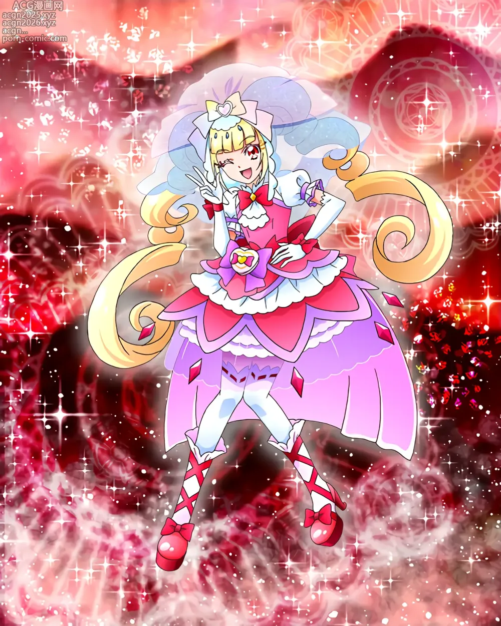 Page 17 of imageset Pretty Cure Connection Puzzle Card List
