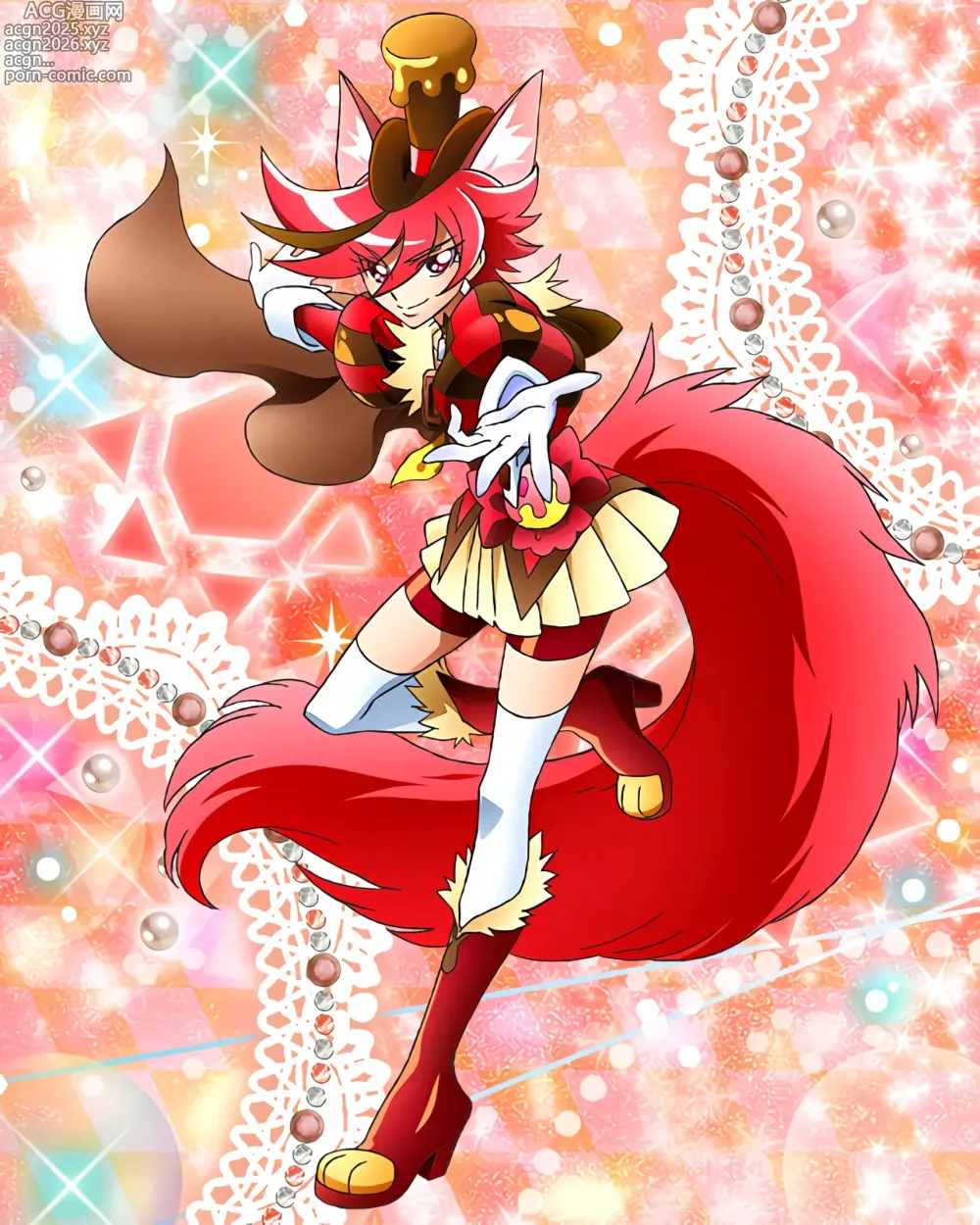 Page 4 of imageset Pretty Cure Connection Puzzle Card List