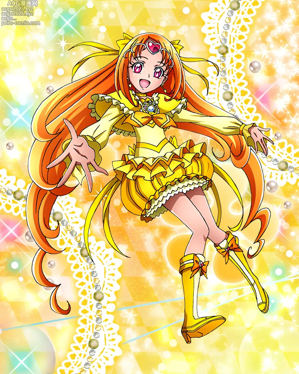 Page 6 of imageset Pretty Cure Connection Puzzle Card List
