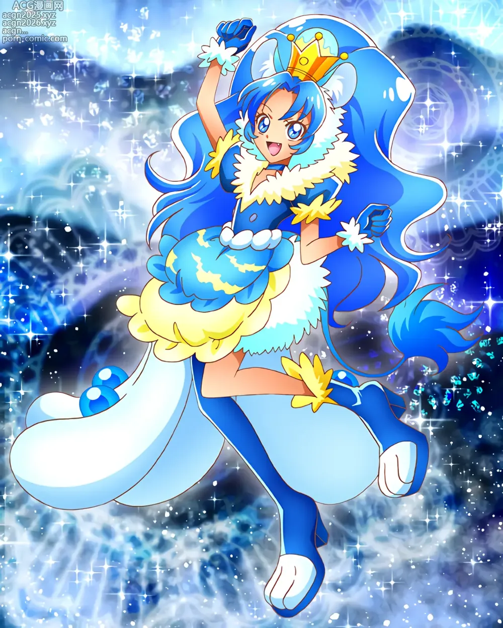 Page 9 of imageset Pretty Cure Connection Puzzle Card List