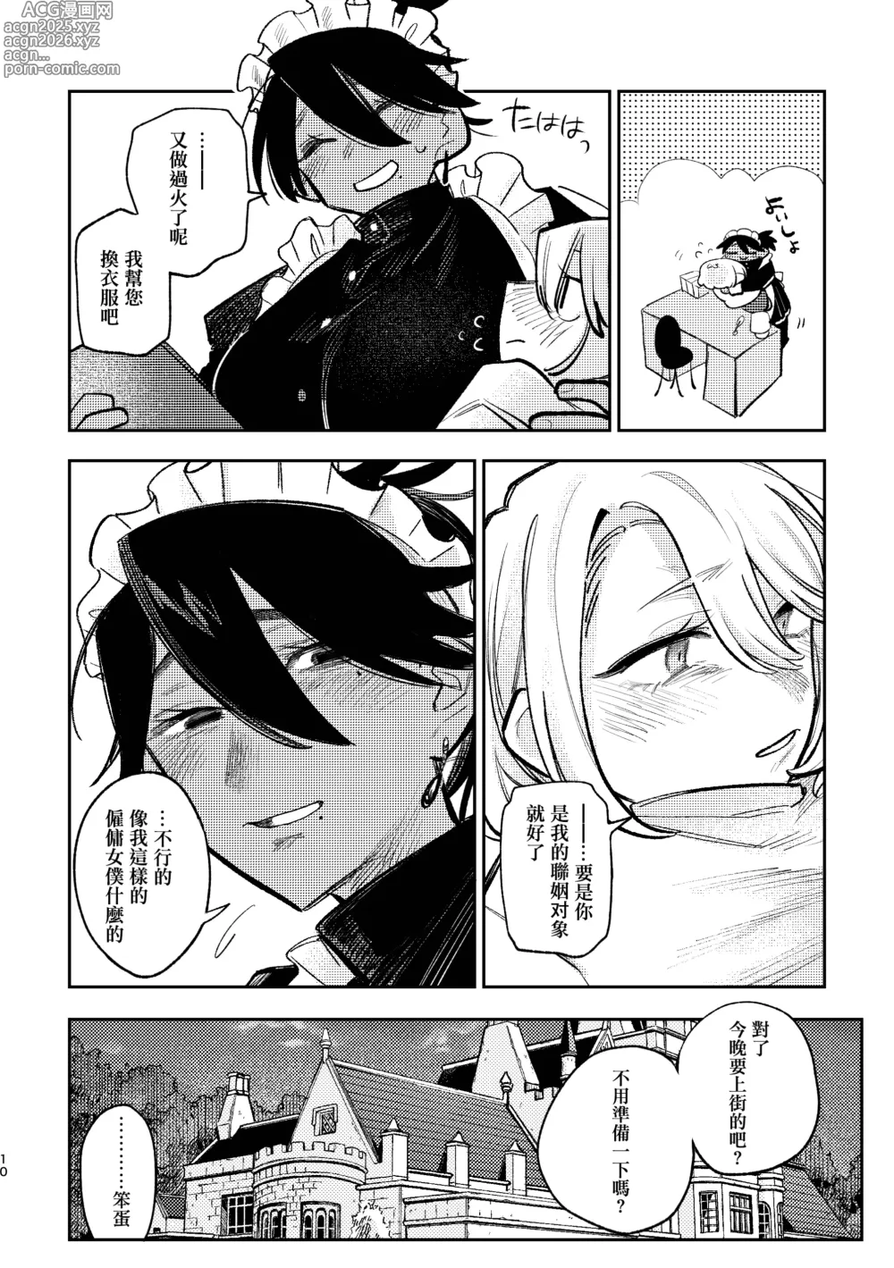 Page 9 of doujinshi Hashitanai desuyo Ojou-sama！丨太沒規矩了大小姐！
