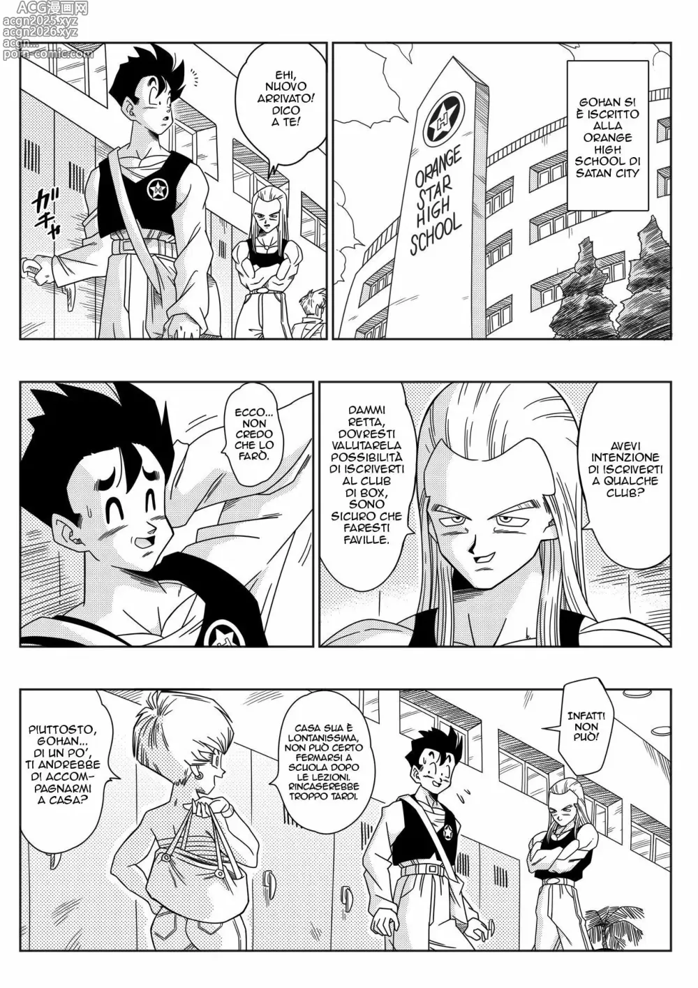Page 2 of doujinshi LOVE TRIANGLE Z COMPLETA - Dragon Ball