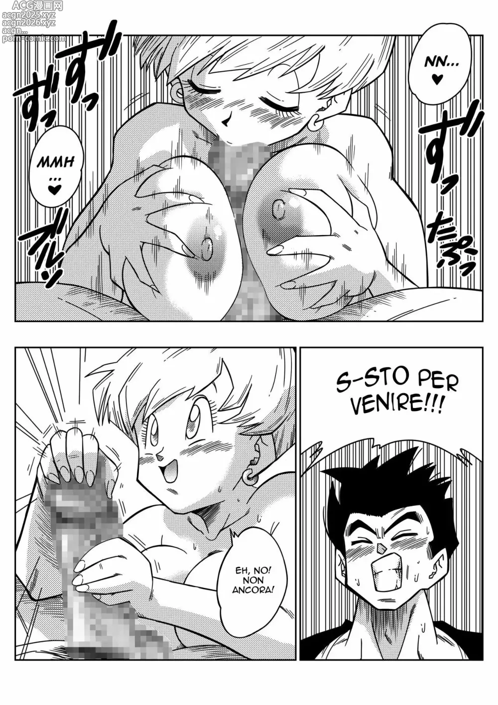 Page 12 of doujinshi LOVE TRIANGLE Z COMPLETA - Dragon Ball