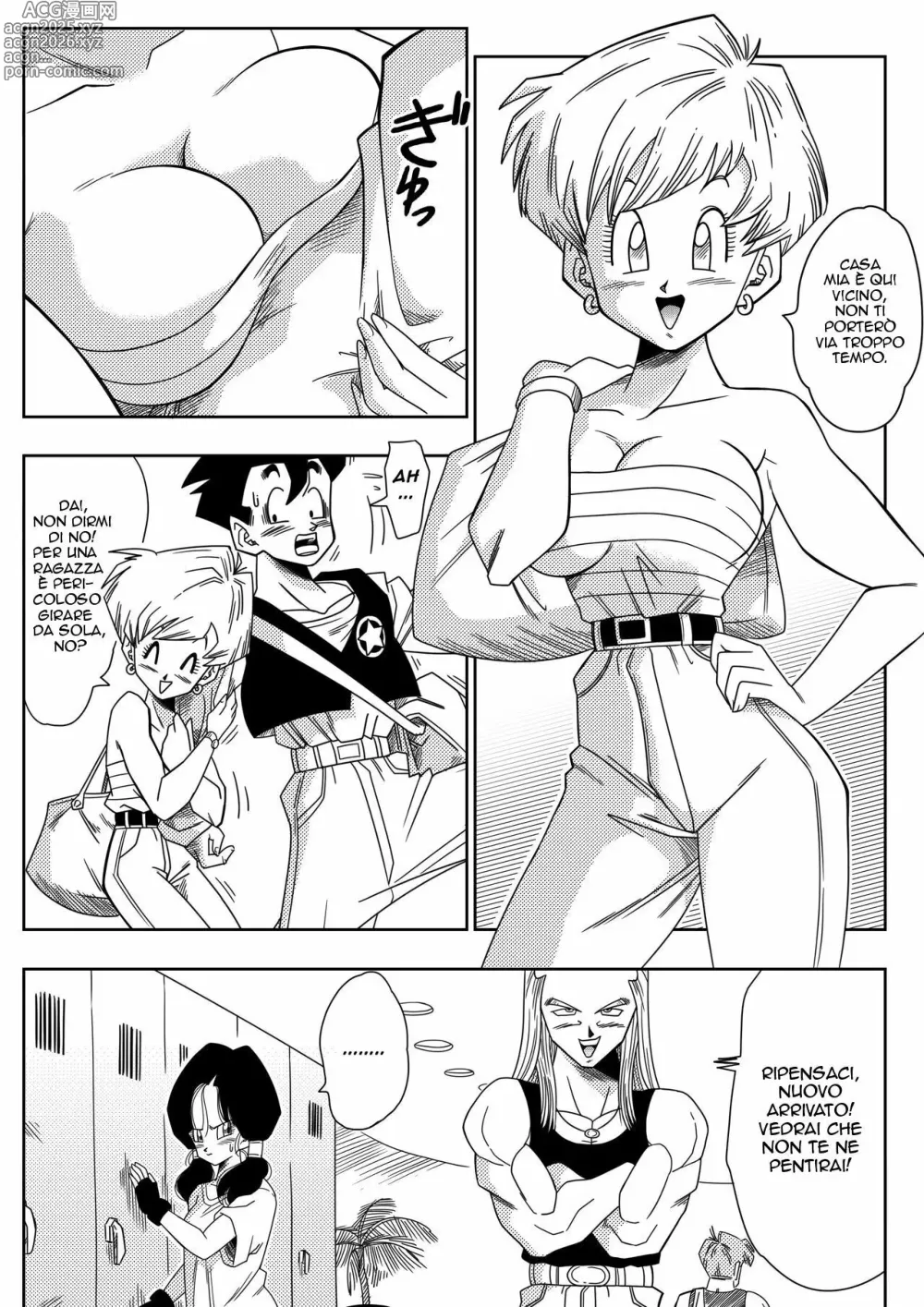 Page 3 of doujinshi LOVE TRIANGLE Z COMPLETA - Dragon Ball