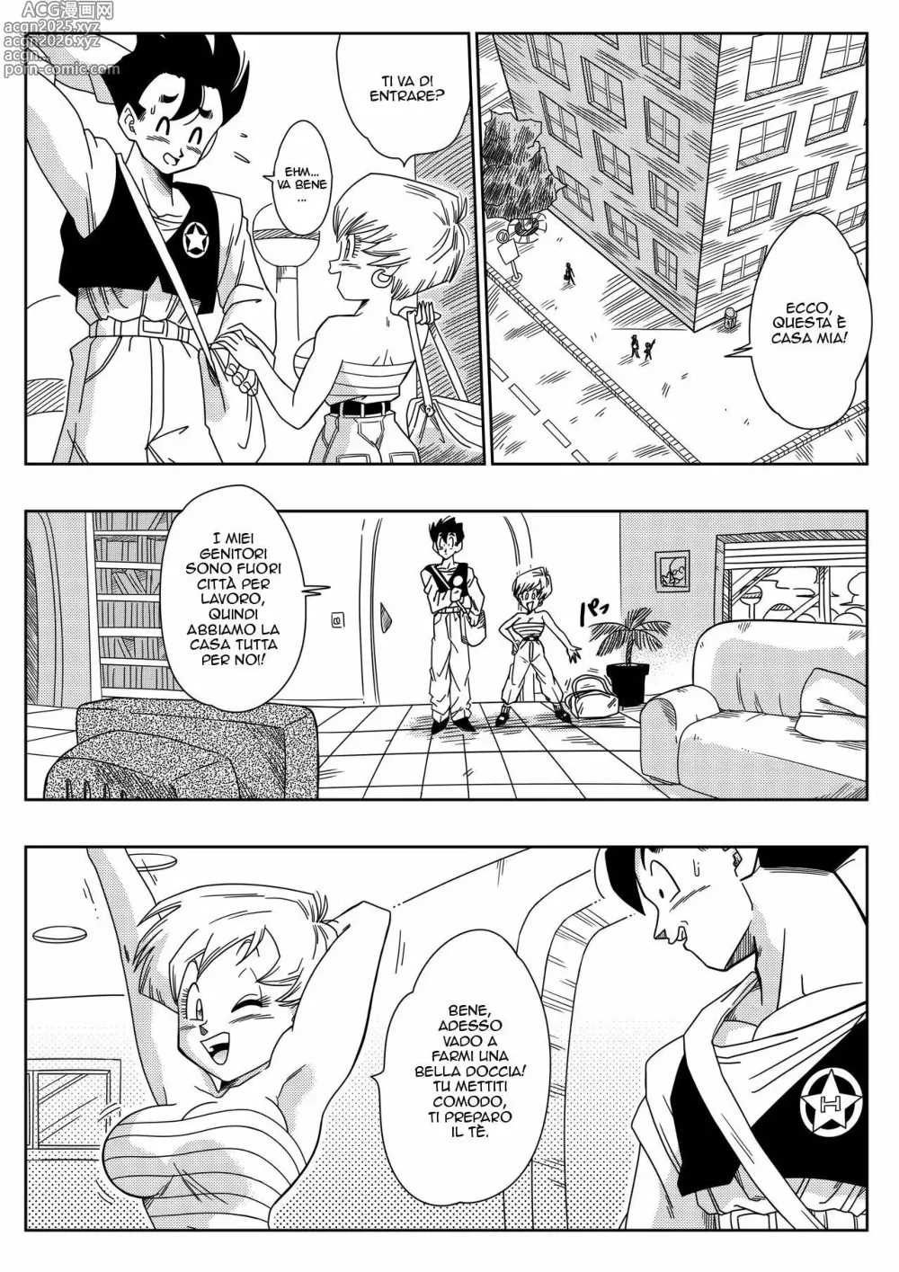 Page 4 of doujinshi LOVE TRIANGLE Z COMPLETA - Dragon Ball