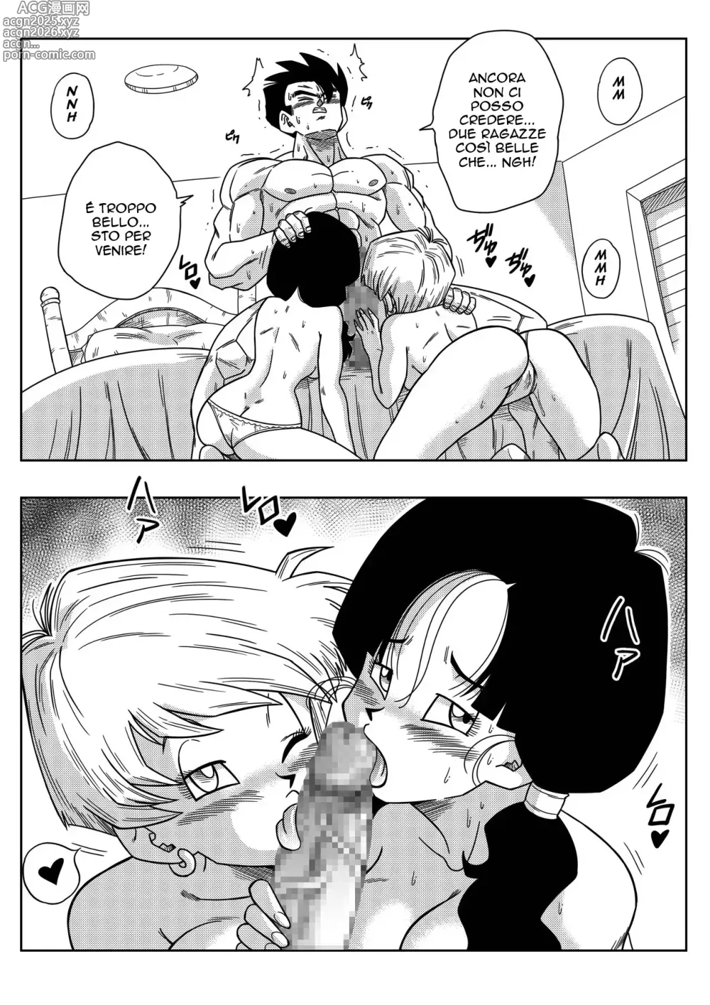 Page 37 of doujinshi LOVE TRIANGLE Z COMPLETA - Dragon Ball