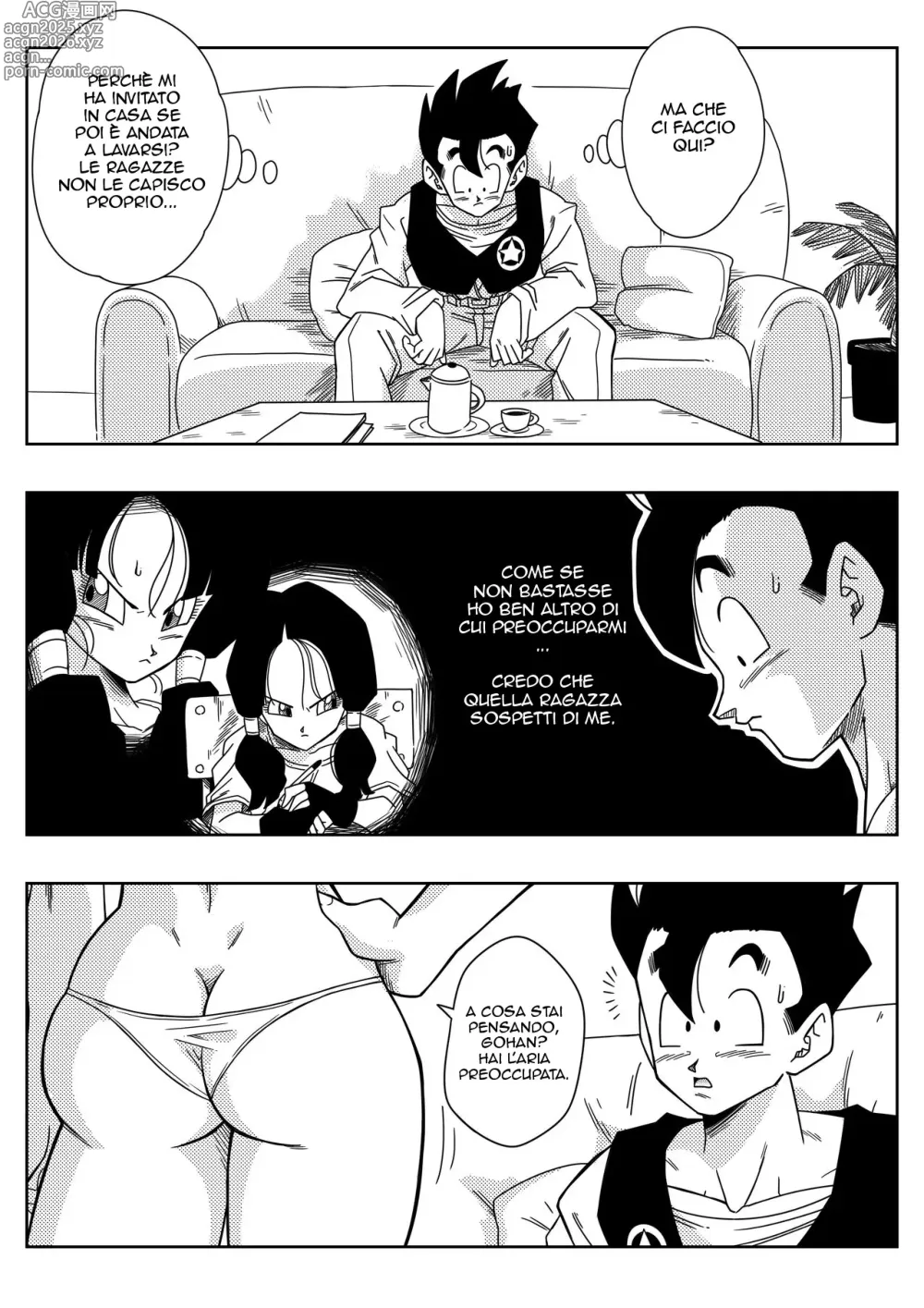 Page 5 of doujinshi LOVE TRIANGLE Z COMPLETA - Dragon Ball