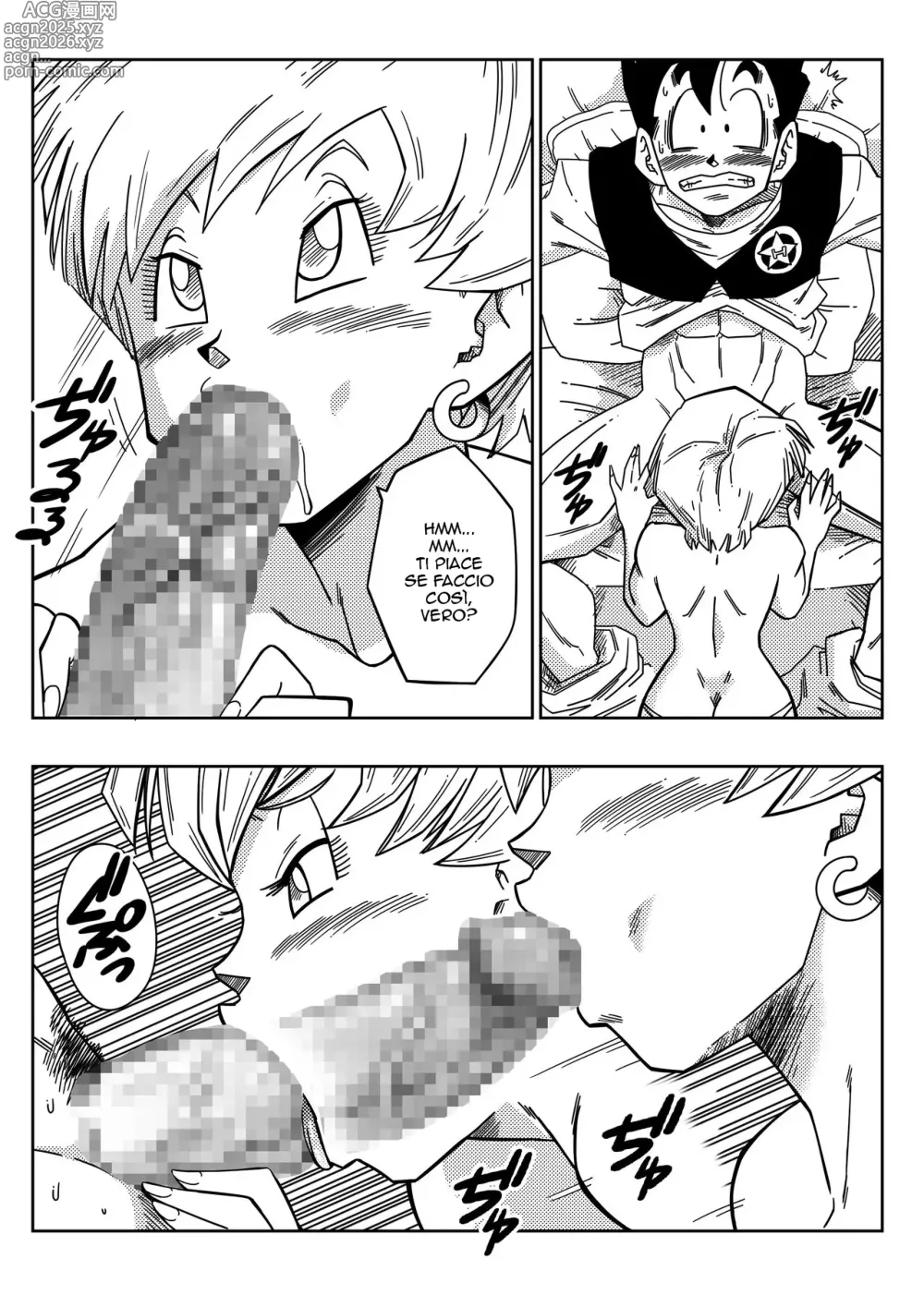 Page 9 of doujinshi LOVE TRIANGLE Z COMPLETA - Dragon Ball