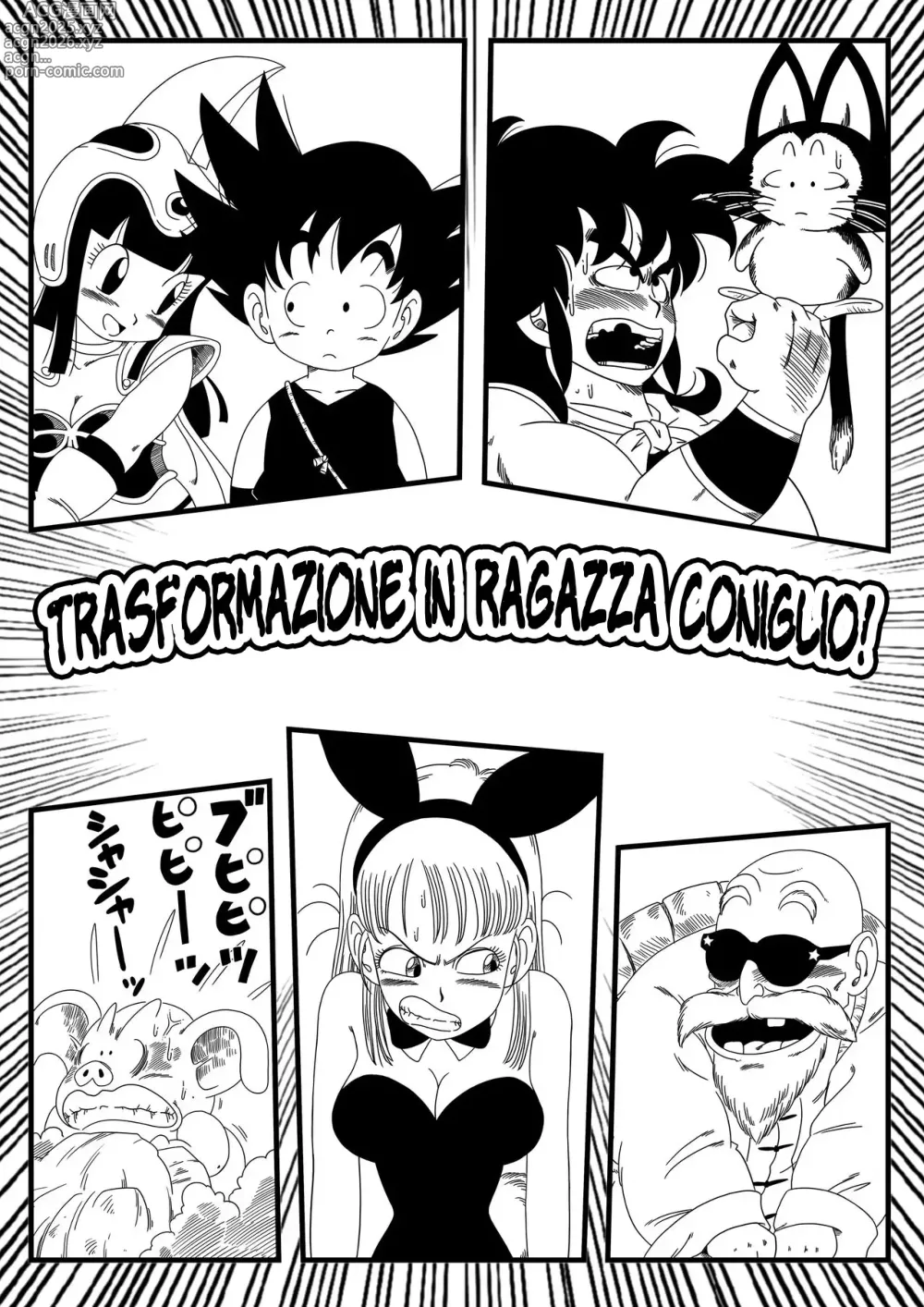 Page 3 of doujinshi Bunny Girl Transformation