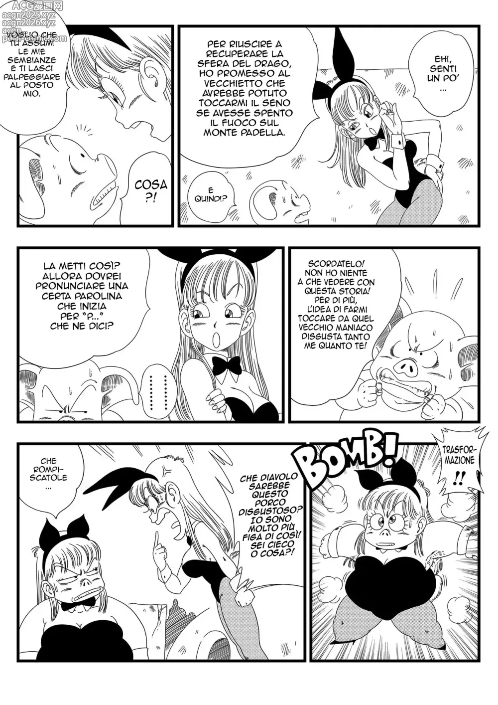 Page 4 of doujinshi Bunny Girl Transformation