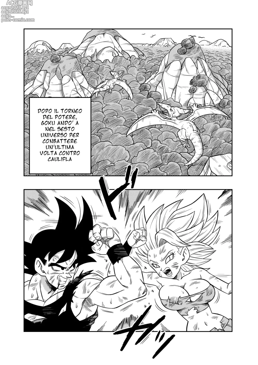 Page 3 of doujinshi Battaglia Nel Sesto Universo - Dragon Ball Super