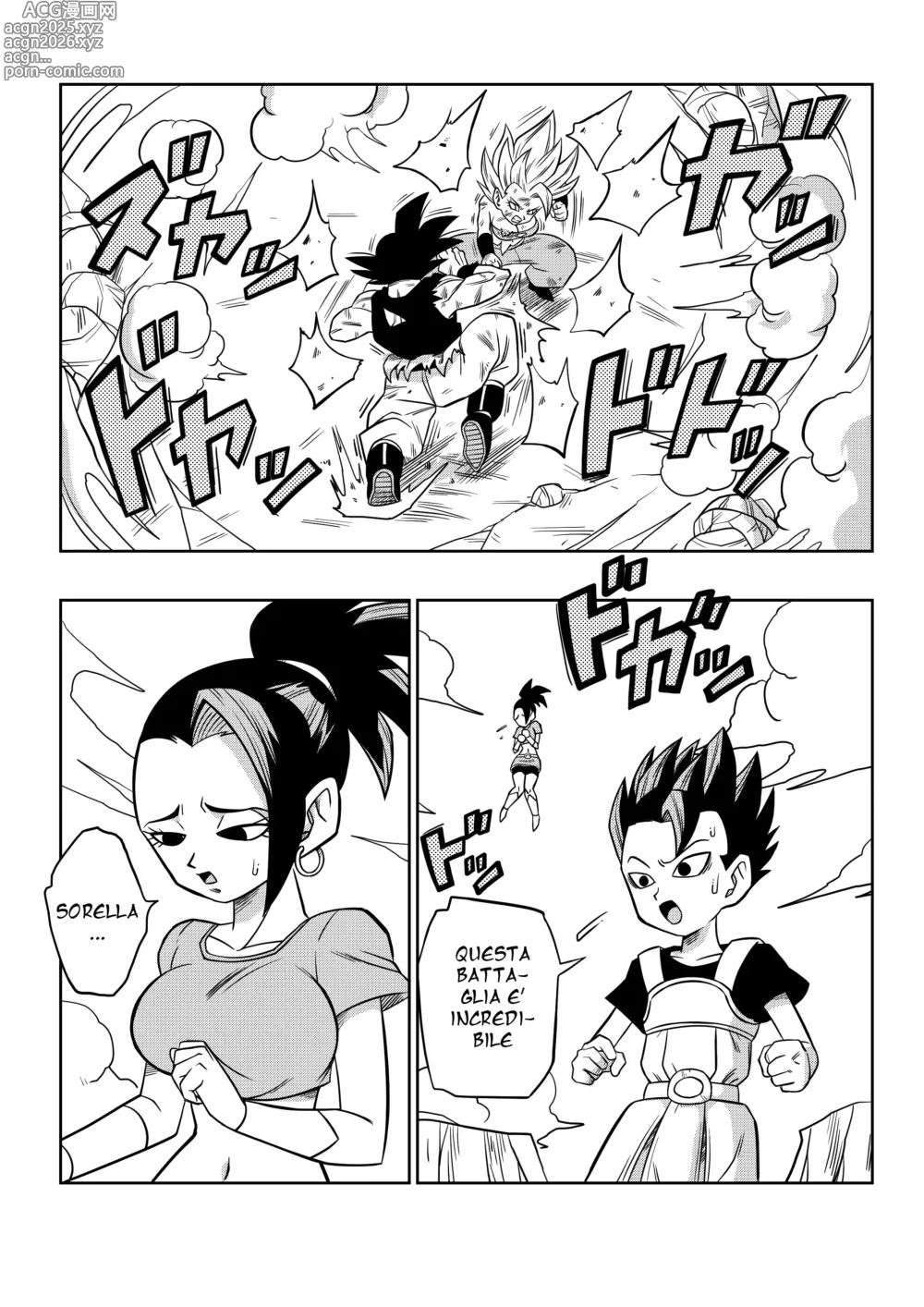 Page 4 of doujinshi Battaglia Nel Sesto Universo - Dragon Ball Super