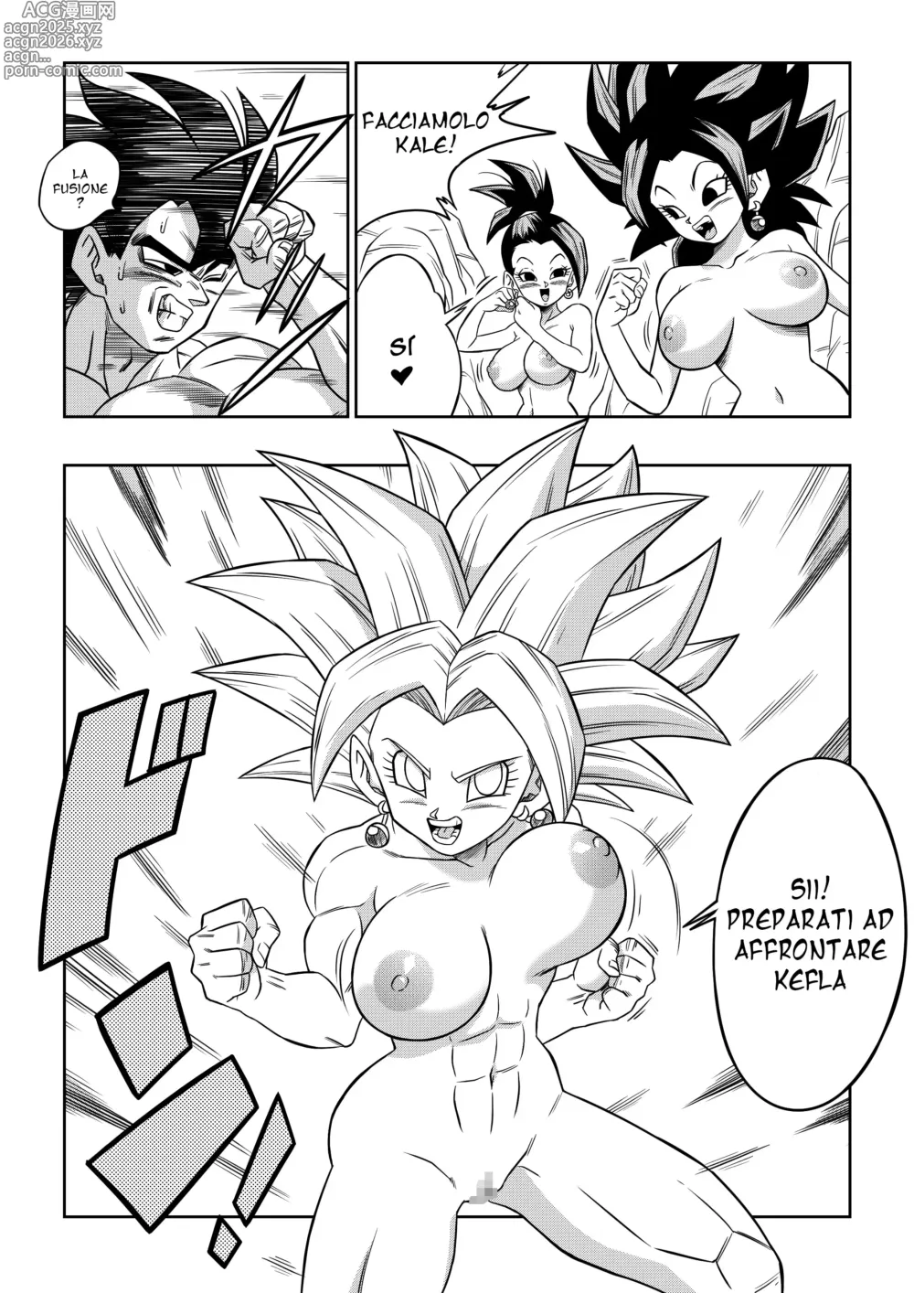 Page 9 of doujinshi Battaglia Nel Sesto Universo - Dragon Ball Super