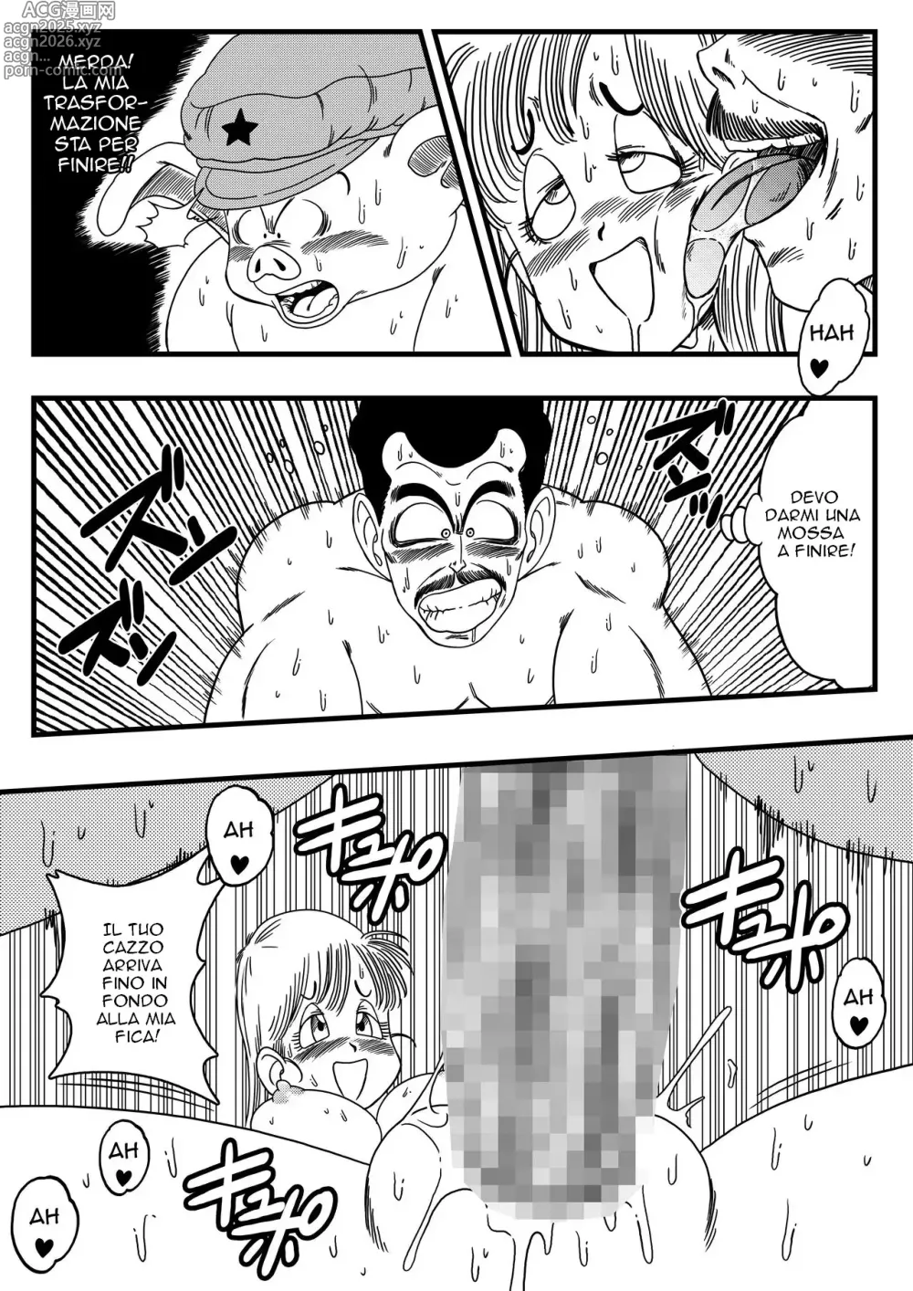 Page 13 of doujinshi Oscar Imbroglia Anche Bulma