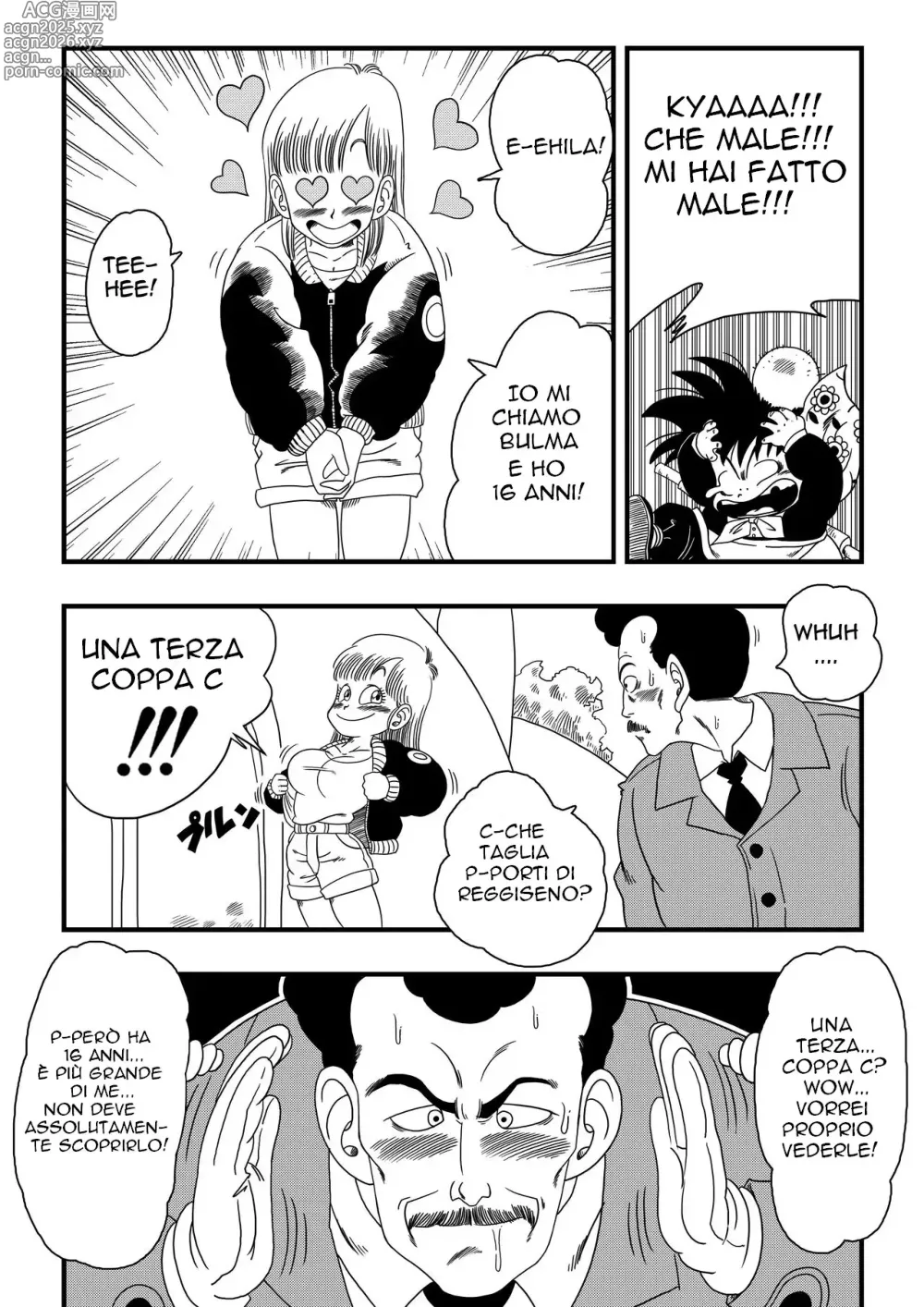 Page 3 of doujinshi Oscar Imbroglia Anche Bulma