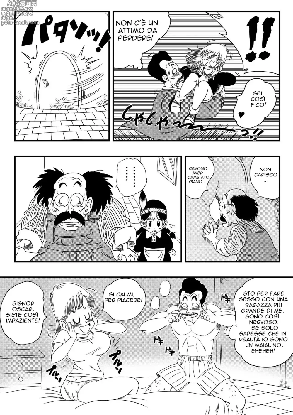 Page 4 of doujinshi Oscar Imbroglia Anche Bulma