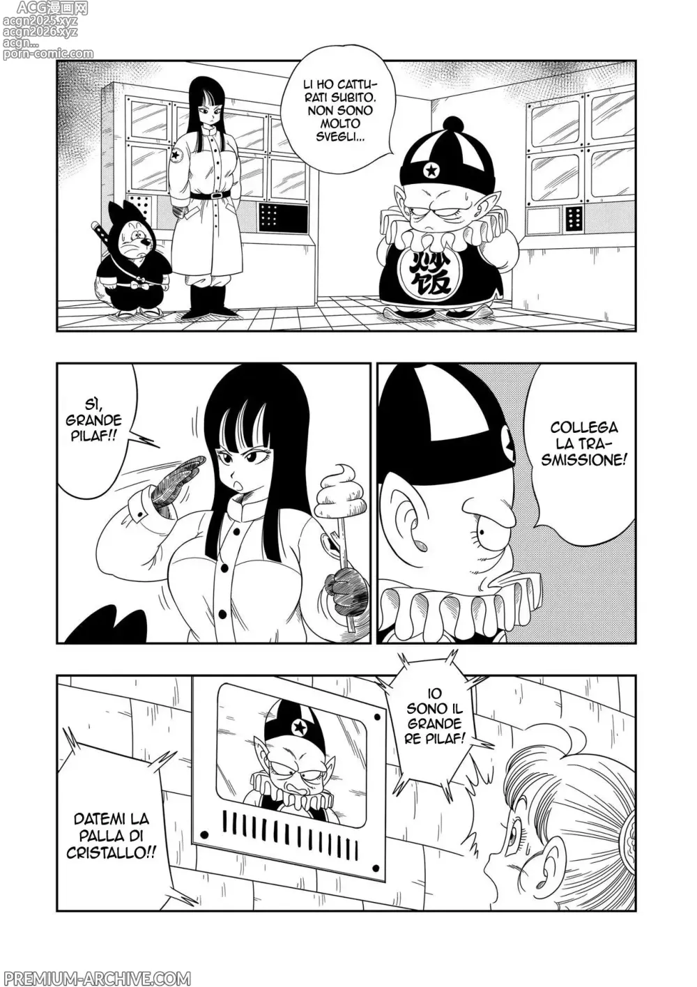 Page 3 of doujinshi Punizioni Al Castello Di Pilaf (decensored)