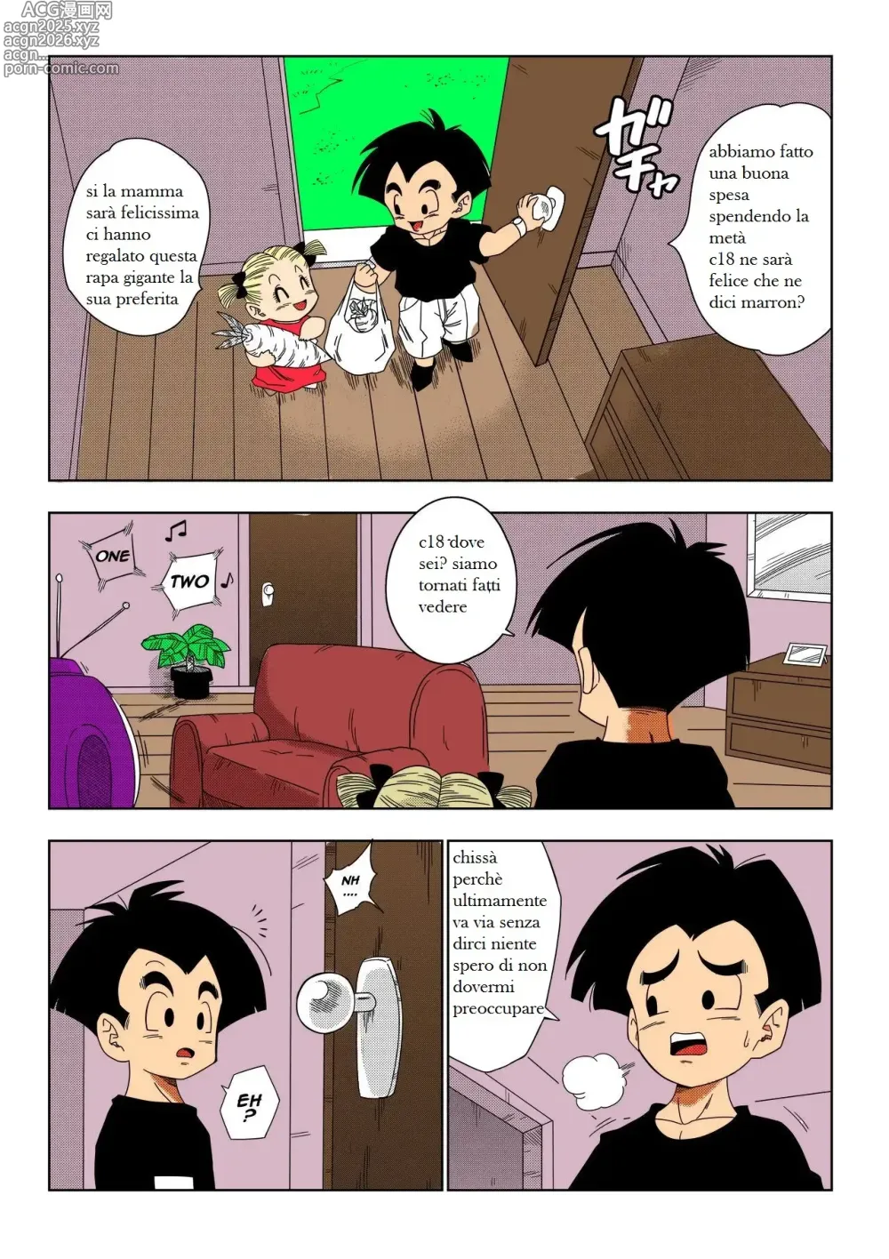 Page 23 of doujinshi C-18 fa le corna a Crilin Compilation + Bulma si sacrifica pe la terra