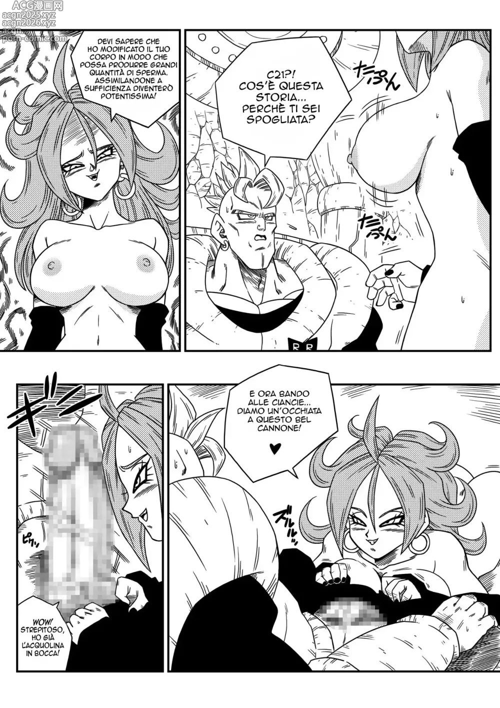 Page 6 of doujinshi L'androide Tettona Vuole Dominare Il Mondo!!