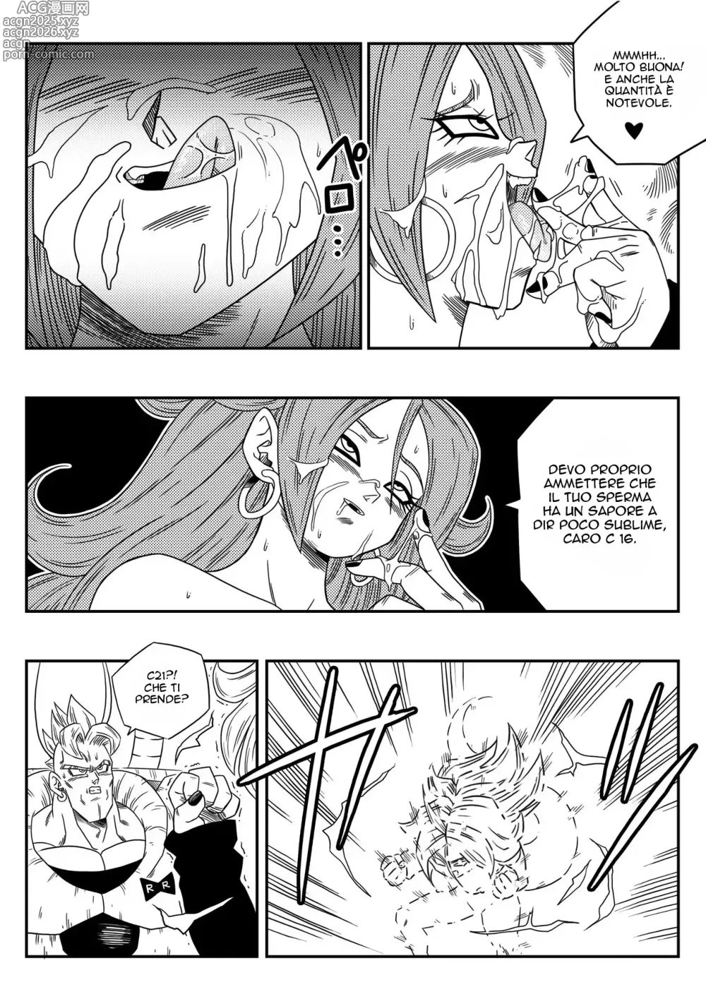 Page 9 of doujinshi L'androide Tettona Vuole Dominare Il Mondo!!