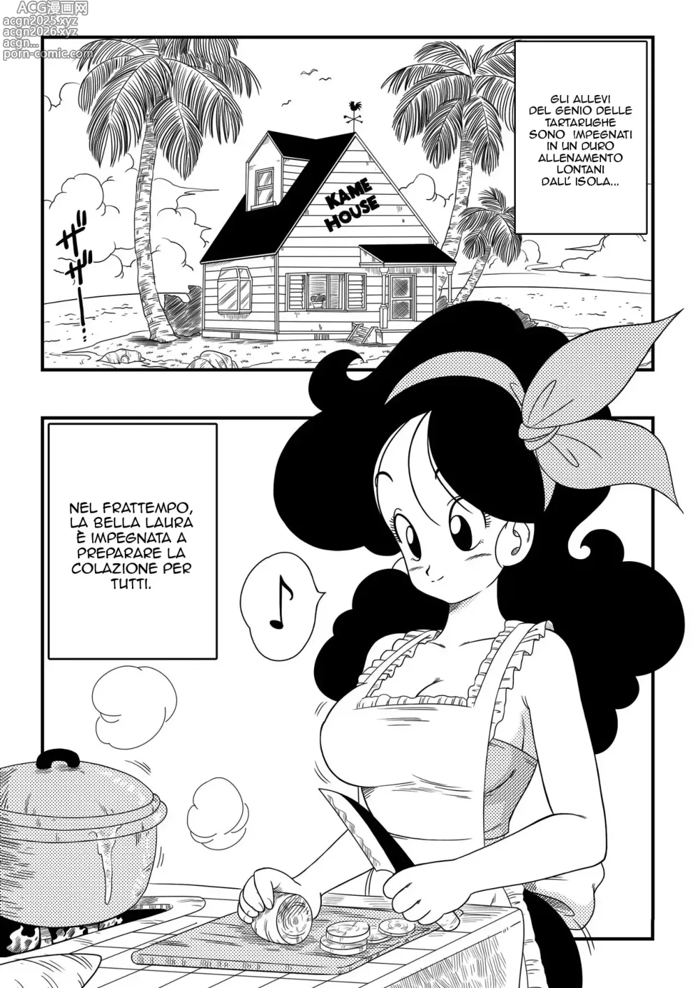 Page 2 of doujinshi Un Lavoro Duro!