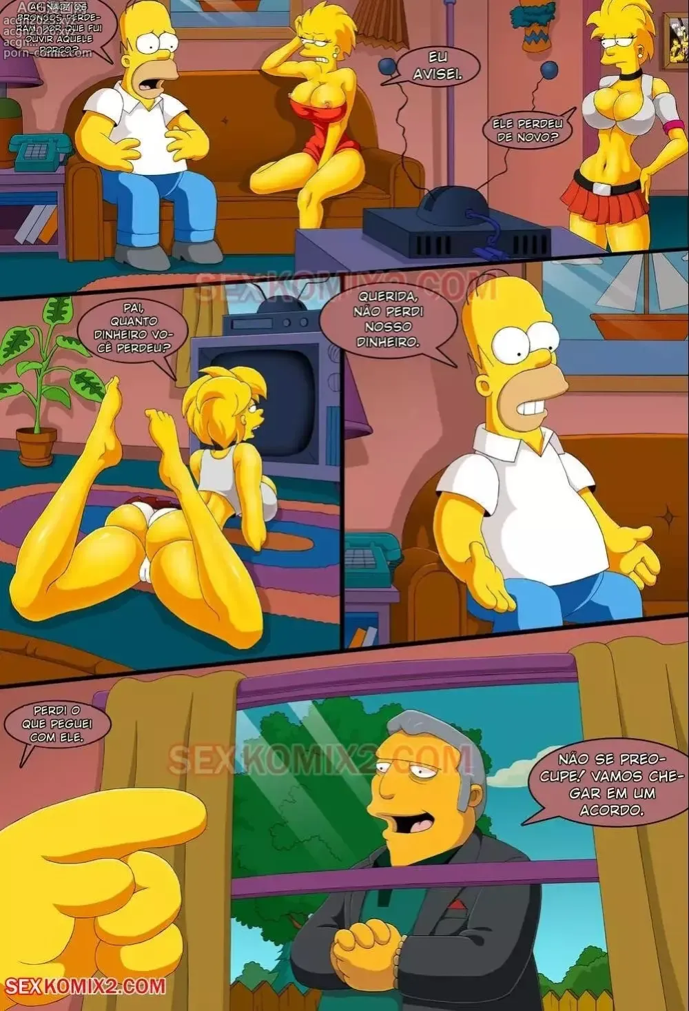 Page 2 of doujinshi Simpsons misc SexKomix