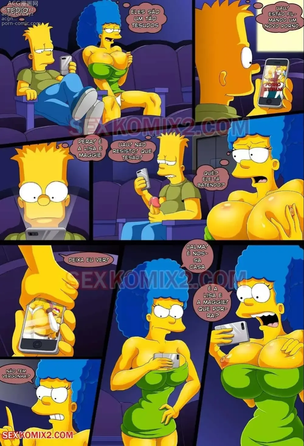 Page 11 of doujinshi Simpsons misc SexKomix