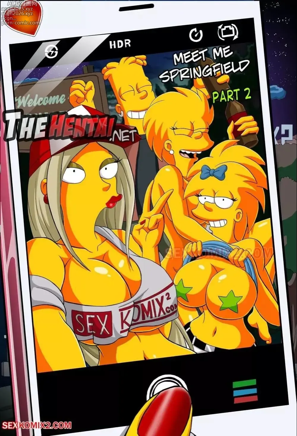 Page 105 of doujinshi Simpsons misc SexKomix