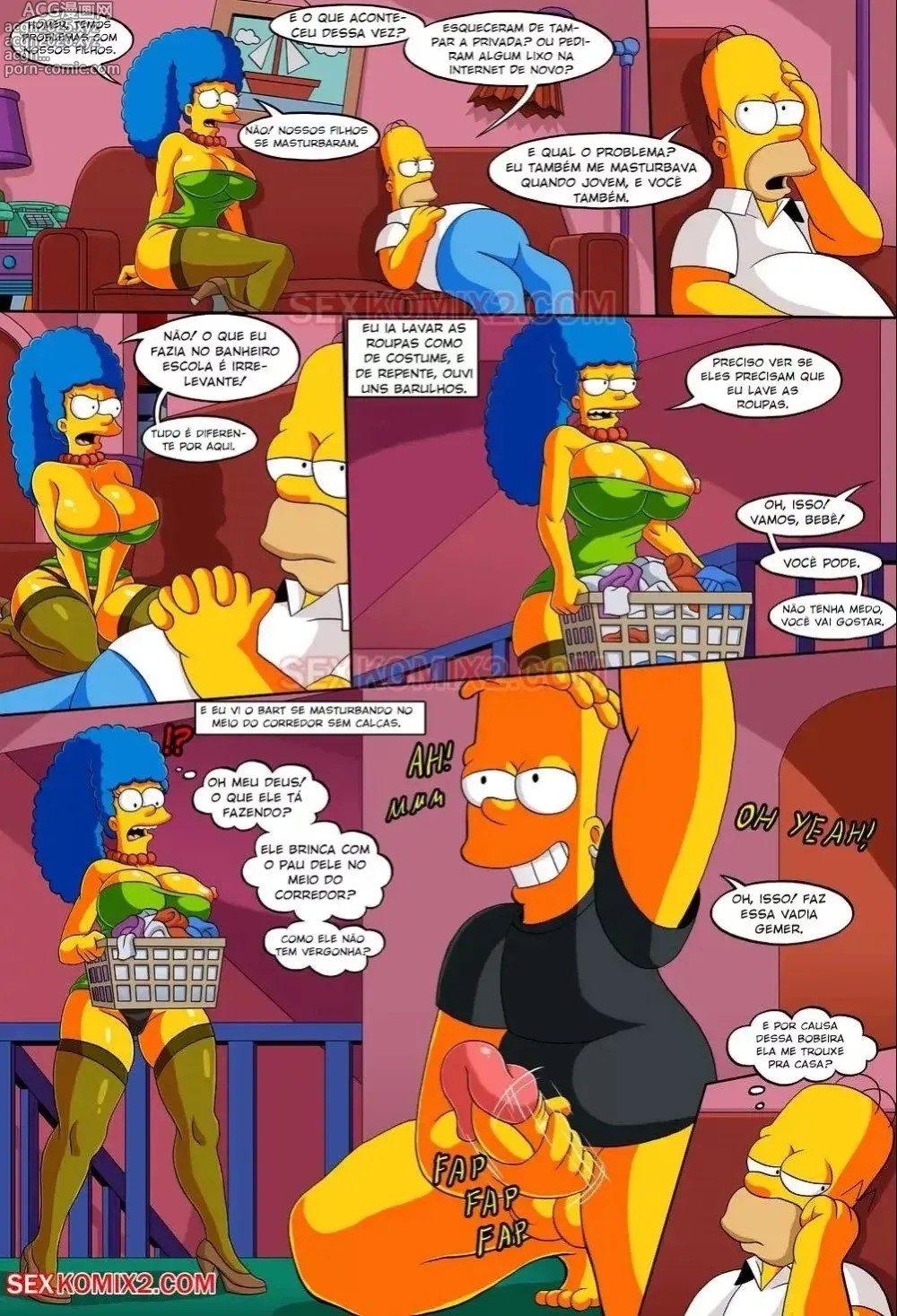 Page 108 of doujinshi Simpsons misc SexKomix