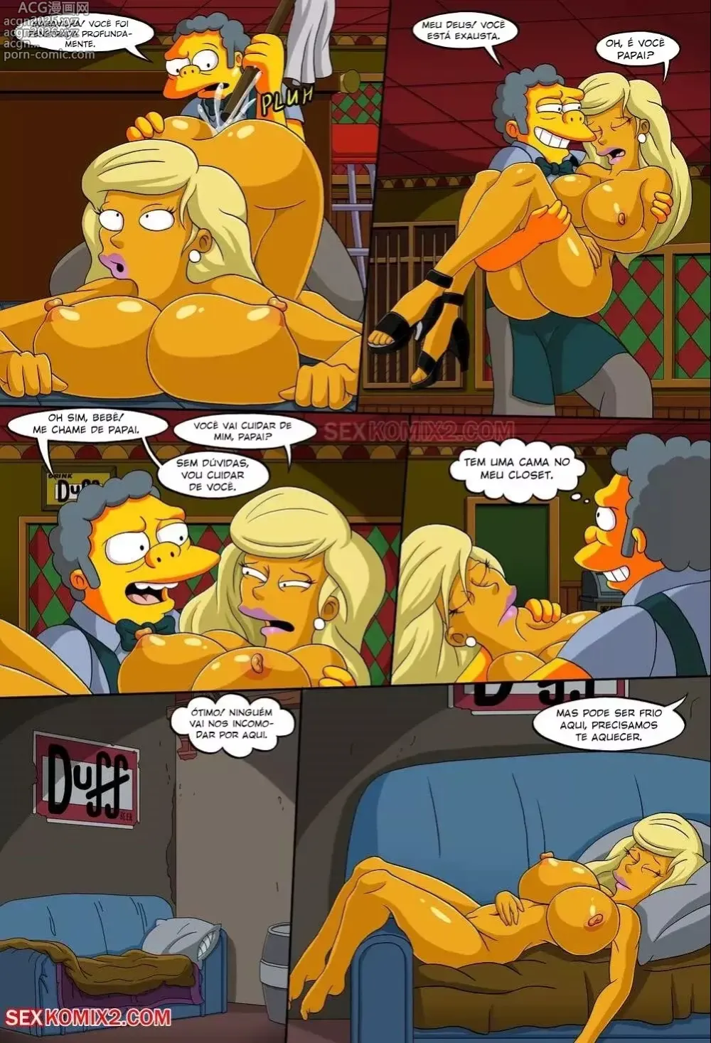 Page 115 of doujinshi Simpsons misc SexKomix