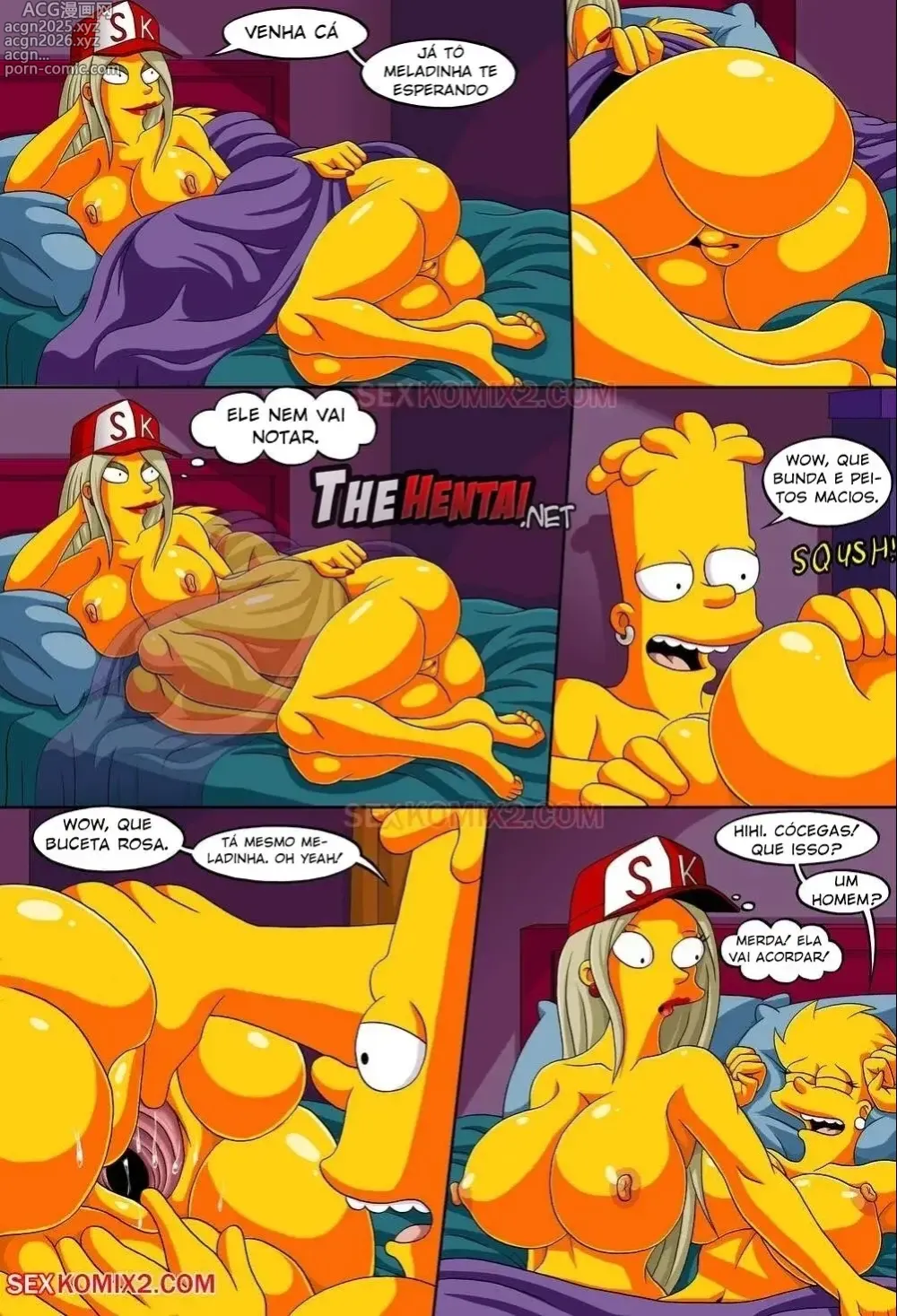 Page 123 of doujinshi Simpsons misc SexKomix