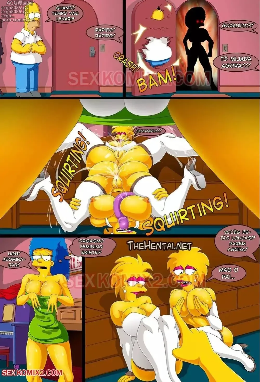 Page 14 of doujinshi Simpsons misc SexKomix