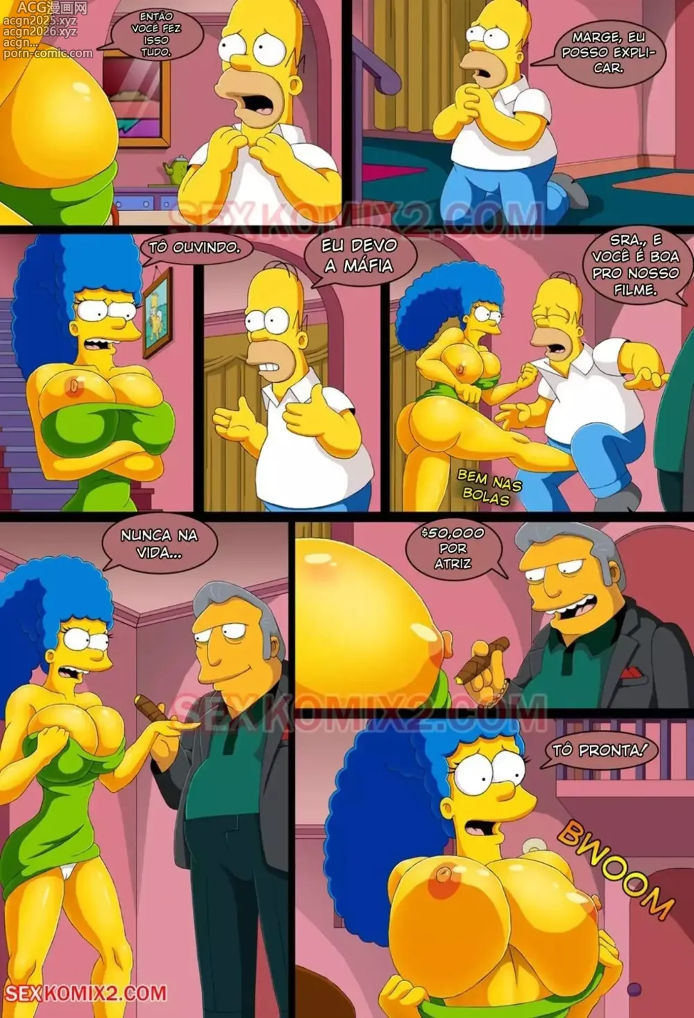 Page 15 of doujinshi Simpsons misc SexKomix