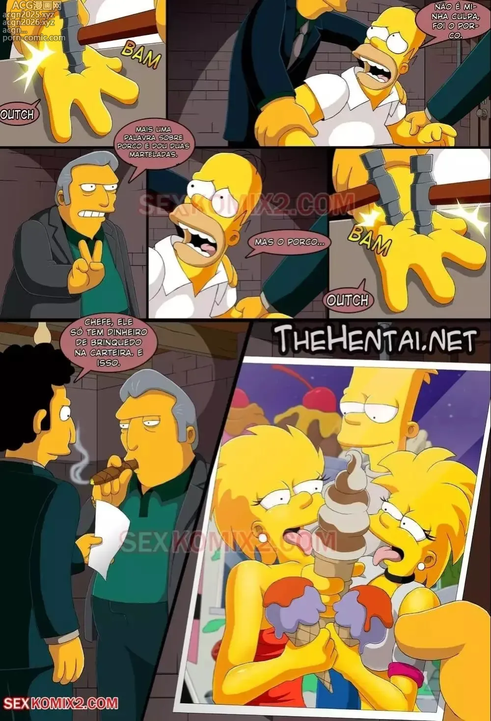 Page 3 of doujinshi Simpsons misc SexKomix