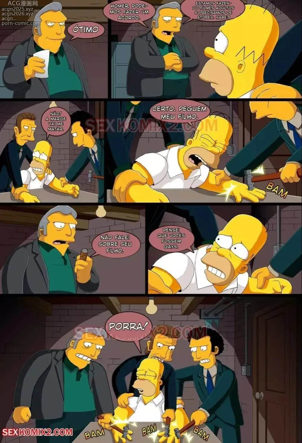 Page 4 of doujinshi Simpsons misc SexKomix
